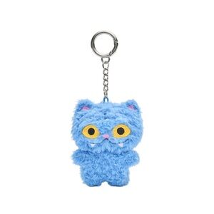 KPop Demon Hunters Derpy Tiger Plush Keychain